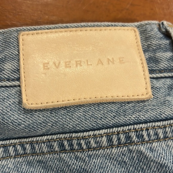 Everlane The 90s cheeky ankle jean lightwash button fly size 29 - Picture 6 of 8